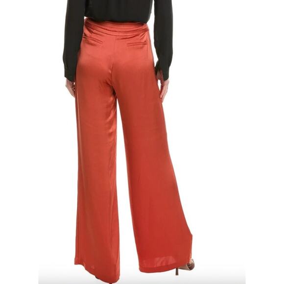 RAMY BROOK Pants NEW Size 12 Full Length Joss Pant $385 Burnt Sienna - Picture 4 of 5